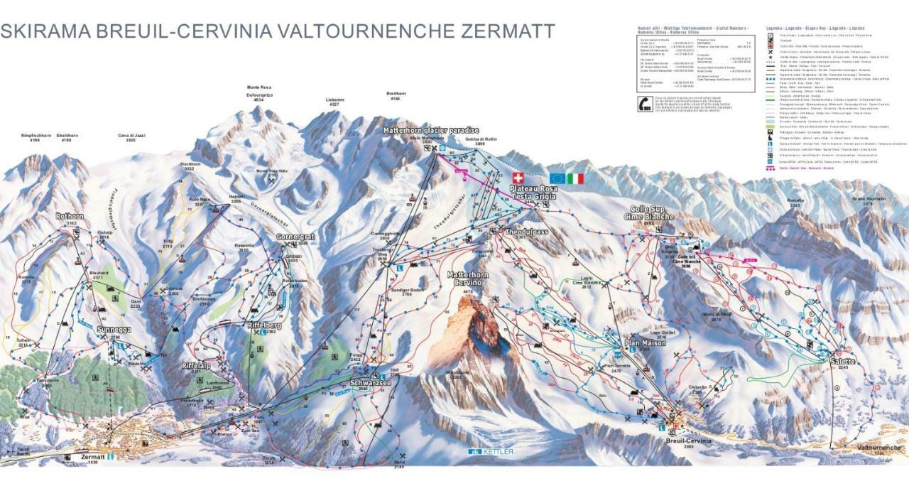 Hotel Meuble Meridiana Valtournenche Exteriér fotografie